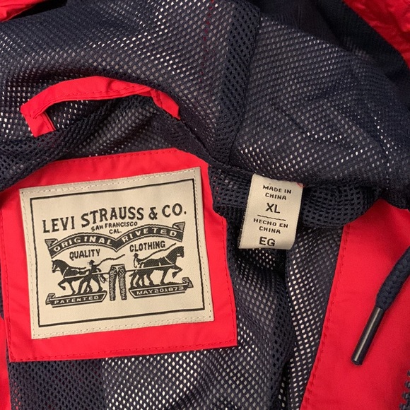 Levi Strauss & Co hooded rain jacket XL (Fits more like a Large) - Picture 5 of 7